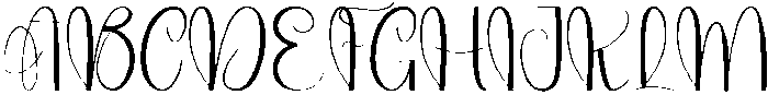 Brush Regular otf (400) Font UPPERCASE
