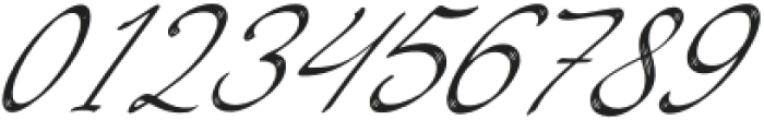 Brush Renytha Italic otf (400) Font OTHER CHARS