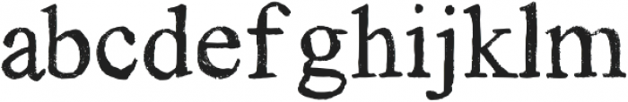 Brush Serif - Edward otf (400) Font LOWERCASE