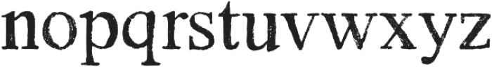 Brush Serif - Edward otf (400) Font LOWERCASE