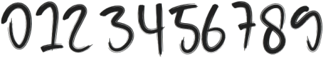 Brush Signature Regular otf (400) Font OTHER CHARS