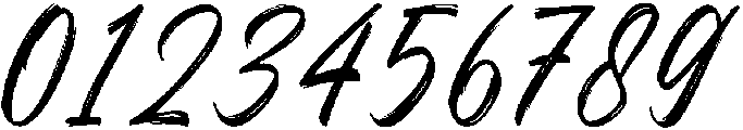 Brush otf (400) Font OTHER CHARS