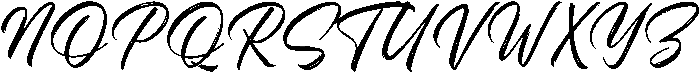 Brush otf (400) Font UPPERCASE