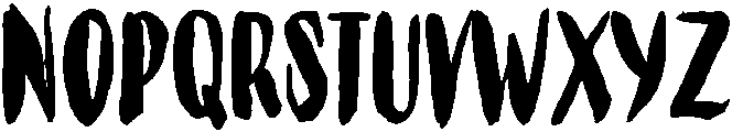 Brush otf (400) Font UPPERCASE
