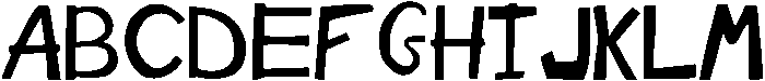 Brushbeat Regular otf (400) Font UPPERCASE