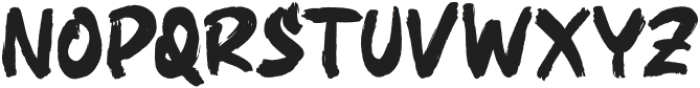Brushec otf (400) Font LOWERCASE