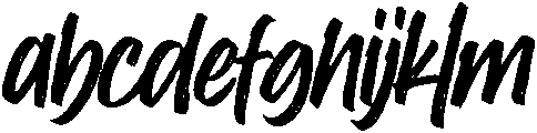 Brushed Letters otf (400) FONT