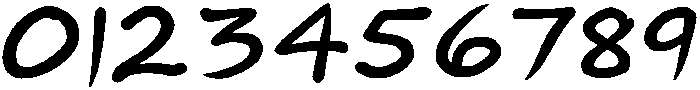 Brushed Regular otf (400) Font OTHER CHARS