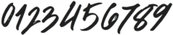 Brushfox Font Regular otf (400) Font OTHER CHARS
