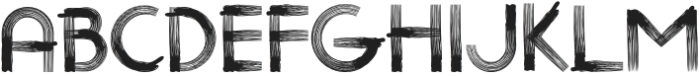 Brushline Font Regular otf (400) Font UPPERCASE