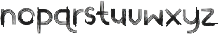 Brushline Font Regular otf (400) Font LOWERCASE