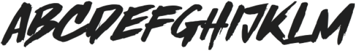 Brushlinerz BRUSH FONT otf (400) Font UPPERCASE