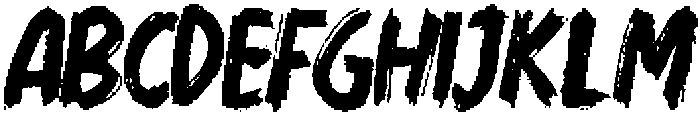 Brushly Regular otf (400) Font UPPERCASE