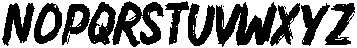 Brushly Regular otf (400) Font LOWERCASE