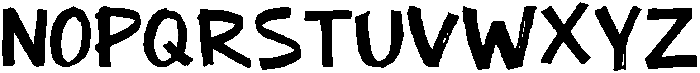 Brusho Sashiki Regular otf (400) Font UPPERCASE