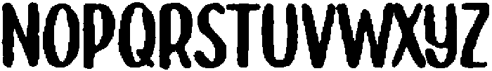 Brushpen Angular otf (400) Font UPPERCASE