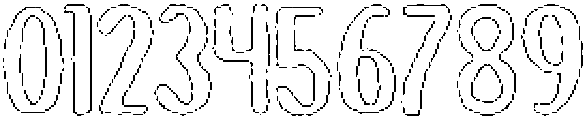 Brushpen Brush Outline otf (400) Font OTHER CHARS
