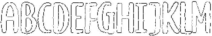 Brushpen Brush Outline otf (400) FONT