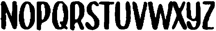 Brushpen Chalk otf (400) Font UPPERCASE
