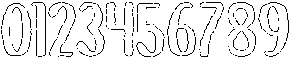 Brushpen Graphite Outline otf (400) Font OTHER CHARS