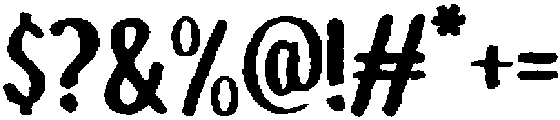 Brushpen Graphite otf (400) Font OTHER CHARS