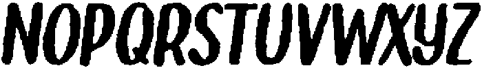 Brushpen Liner Italic otf (400) Font LOWERCASE