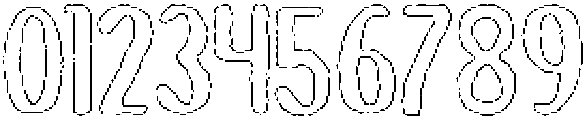 Brushpen Liner Outline otf (400) Font OTHER CHARS