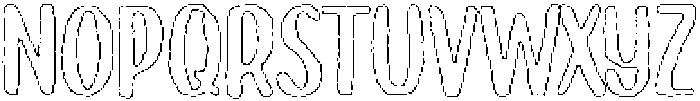 Brushpen Liner Outline otf (400) Font UPPERCASE