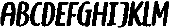 Brushpen Rough Italic otf (400) FONT