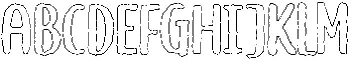 Brushpen Wax Outline otf (400) FONT
