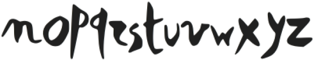 Brushy_Dreams_Font otf (400) Font LOWERCASE