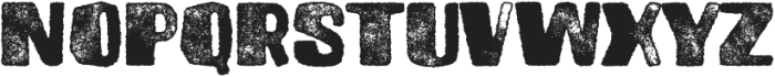 Brusnika Rough Pressed otf (400) Font UPPERCASE