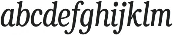 Brussels Condensed Light Italic ttf (300) Font LOWERCASE