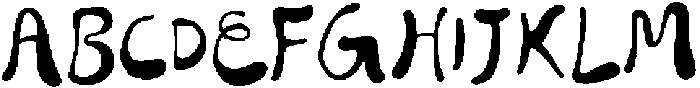 Brusta Regular otf (400) Font UPPERCASE
