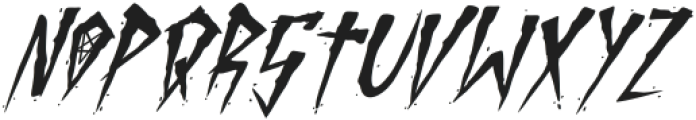 Brutal Brushstrokes One otf (400) Font UPPERCASE