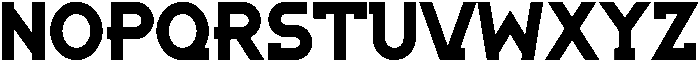 Brutal Regular otf (400) Font LOWERCASE