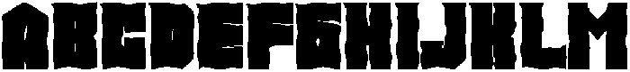Brutalist Block otf (400) Font UPPERCASE