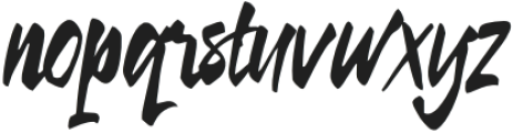 Brutaly Regular otf (400) Font LOWERCASE