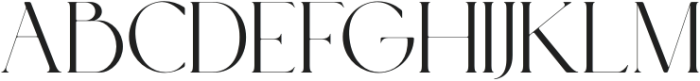 Bryn Vogue Regular otf (400) Font UPPERCASE