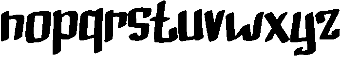 Bryson Regular otf (400) Font LOWERCASE
