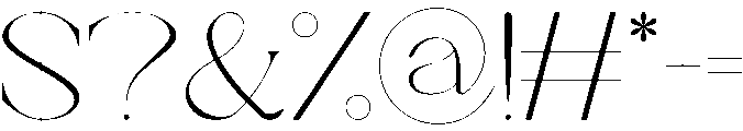 brillant otf (400) Font OTHER CHARS