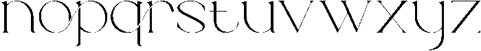 brillant otf (400) Font LOWERCASE