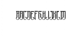 Bracker Font UPPERCASE