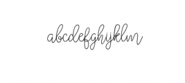 Bralyn + Extras Font LOWERCASE