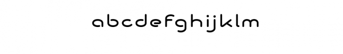 Brave Expanded Regular.ttf Font LOWERCASE