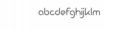 Brave Light.ttf Font LOWERCASE