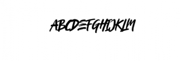 Brightland.otf Font LOWERCASE