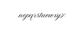 Brigland script Font LOWERCASE