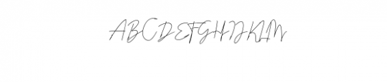 Britney Signature.ttf Font UPPERCASE