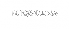 Broetown Signature.ttf Font UPPERCASE